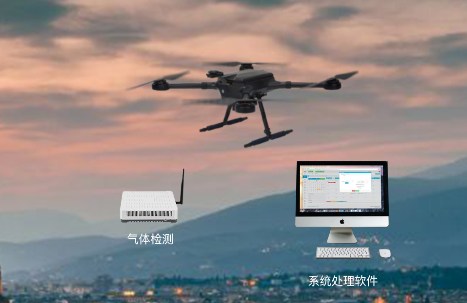 Gas detection-Zhuoyi DRONE